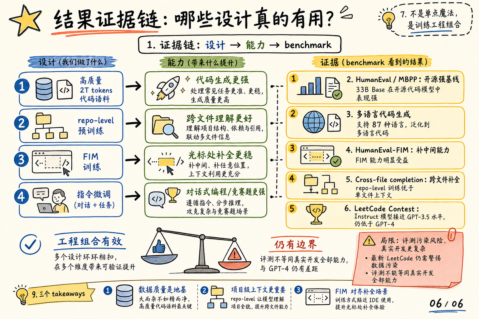 关键结果与边界